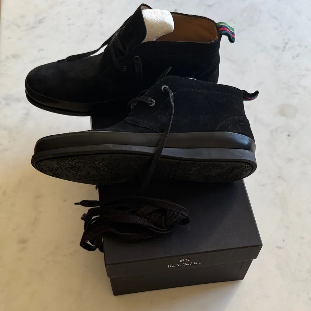 Paul Smith Black Chukka Boots